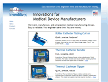 Tablet Screenshot of inventitives.com